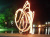Fire Dancer - Roatan Honduras